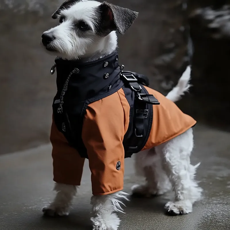 Windbreaker jacket-orange