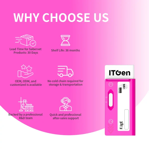 ITGEN Feline Total IgE Rapid Test - Image 2