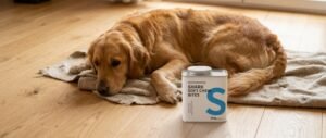 Dog with Supplements